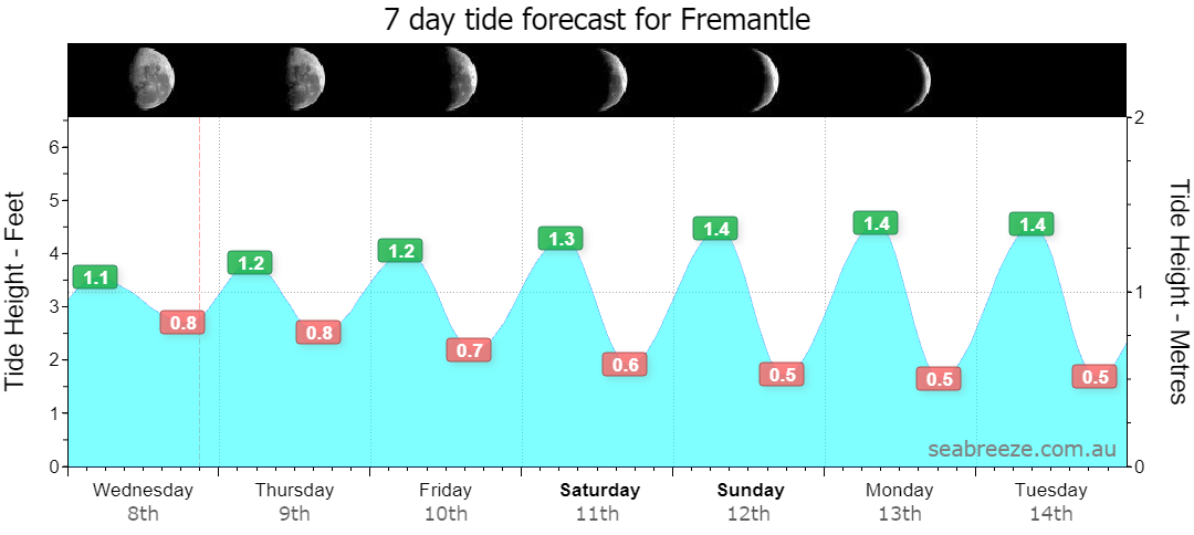 7 DAY TIDE FORECAST