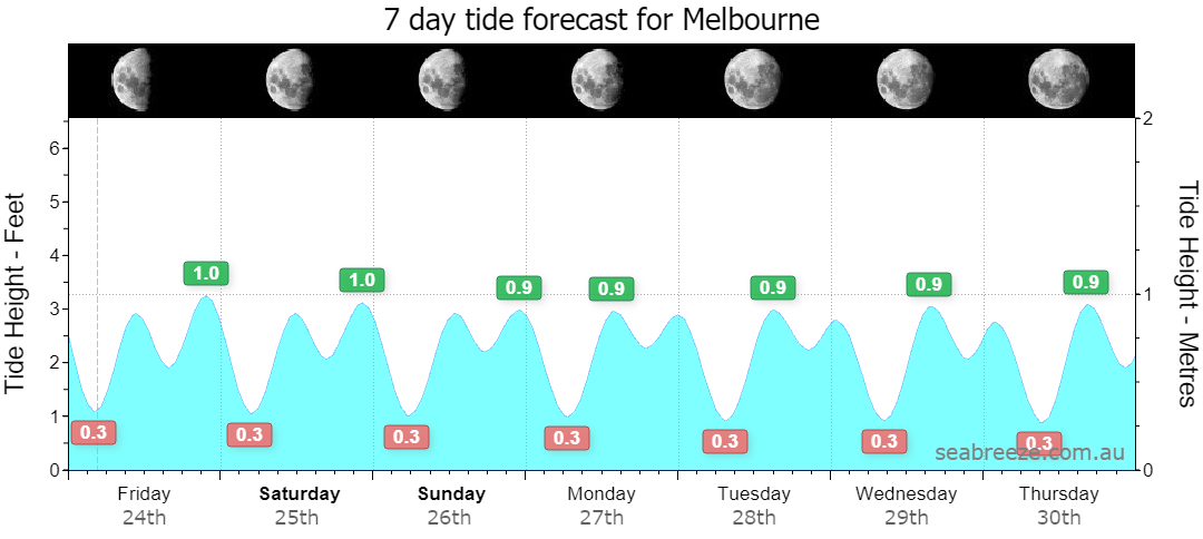 7 DAY TIDE FORECAST