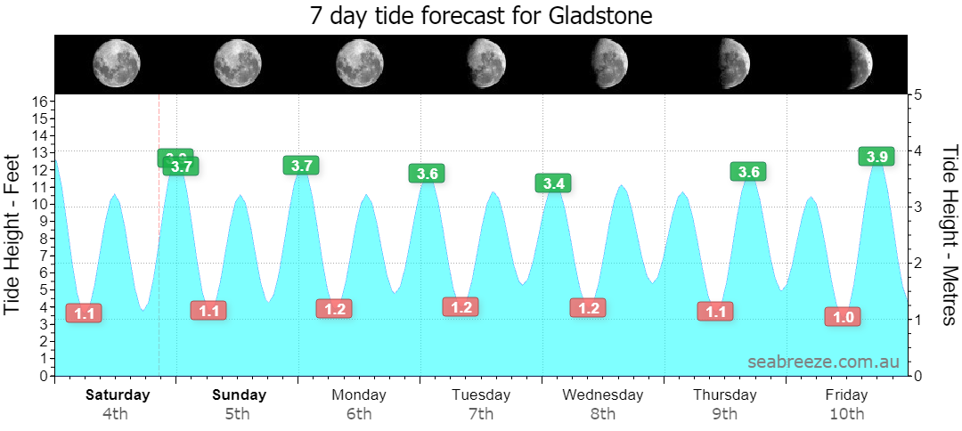 7 DAY TIDE FORECAST