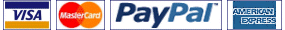 We accept Visa, MasterCard, PayPal and Direct Deposit (Electronic Funds Transfer..EFT)