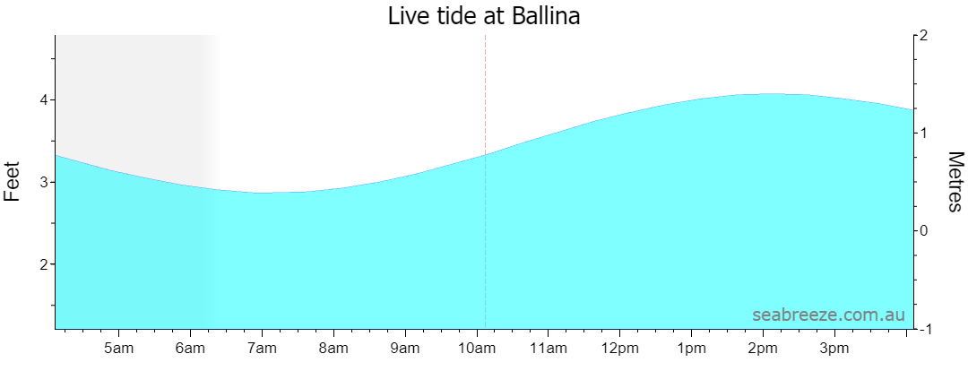 Live tide graph