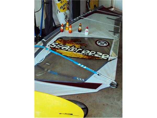 Saucy Windsurfing Sail - winning entry in Seabreeze.com.au March Competition