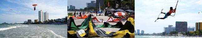 Pro Kiteboard Tour PKRA - Intercontinental Hua Hin Kiteboarding World Cup adds Asian Qualifier and SUP event. - Main