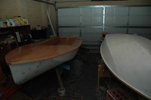 Sabre Dinghy 1875 Sabre Da Moment and 1876 Suzie Q both up to paint 