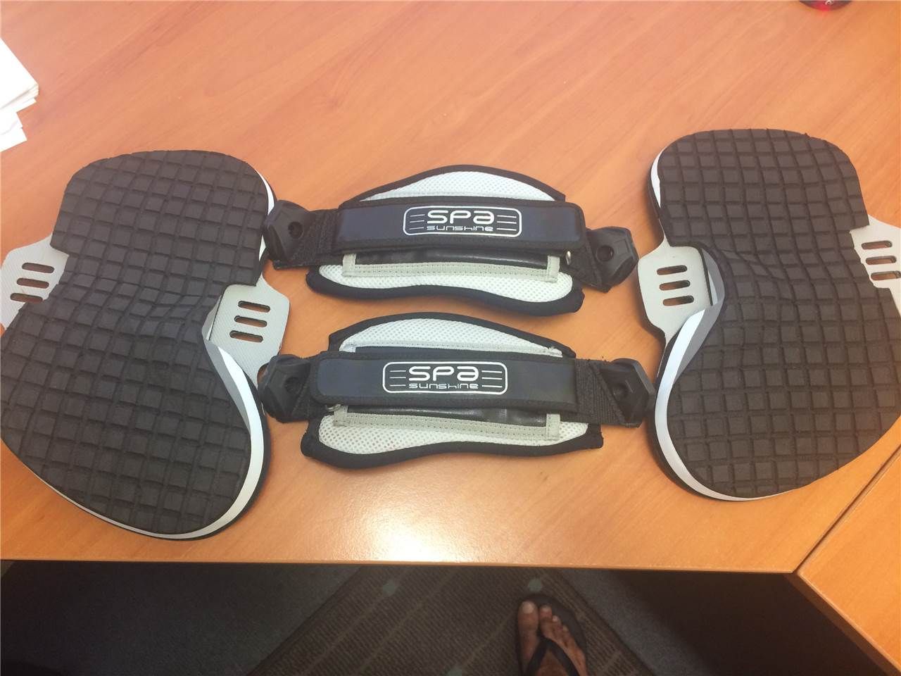 Spa Autolock Footstraps And Pads - Image 1