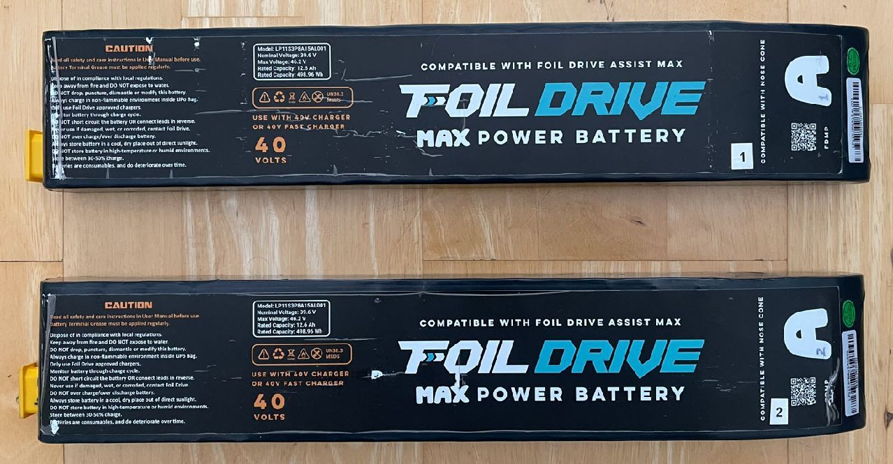 2024 Foil Drive Foil Drive Max Power Batteries 12.6 Ah - Image 1