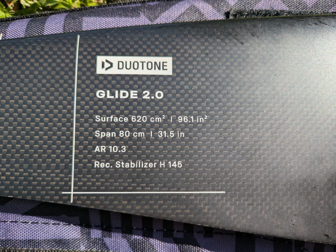 2025 Duotone Duotone Glide 2.0 D/Lab Foil Wing Set 62 - Image 1