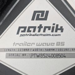 2014 Patrik Trailer Wave - 227 cm, 85 litres - Image 3