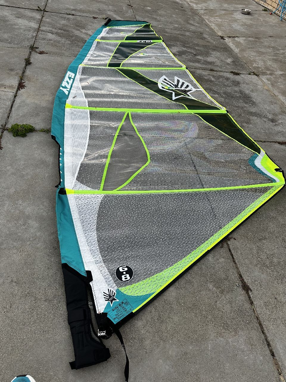 2017 Ezzy Sails Zeta  5 Batten 6.8M2 - Image 1