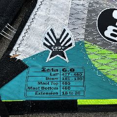 2017 Ezzy Sails Zeta  5 Batten 6.8M2 - 6.8 metre - Image 2