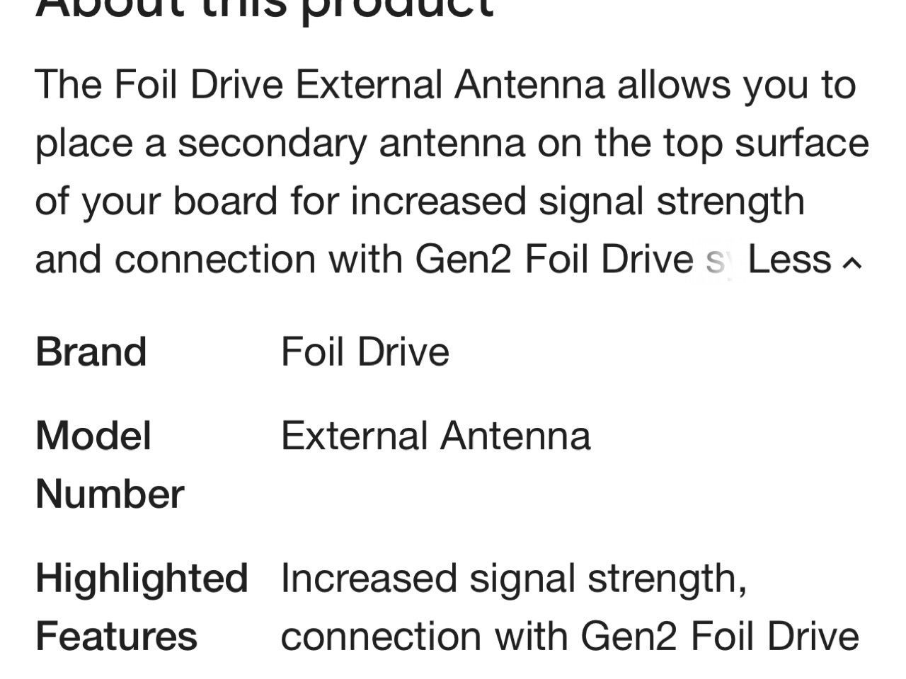 2025 Foil Drive External Antenna - Image 5