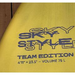 2023 Fanatic Sky Style Te 2003 - 5' 1", 85 Litres - Image 7