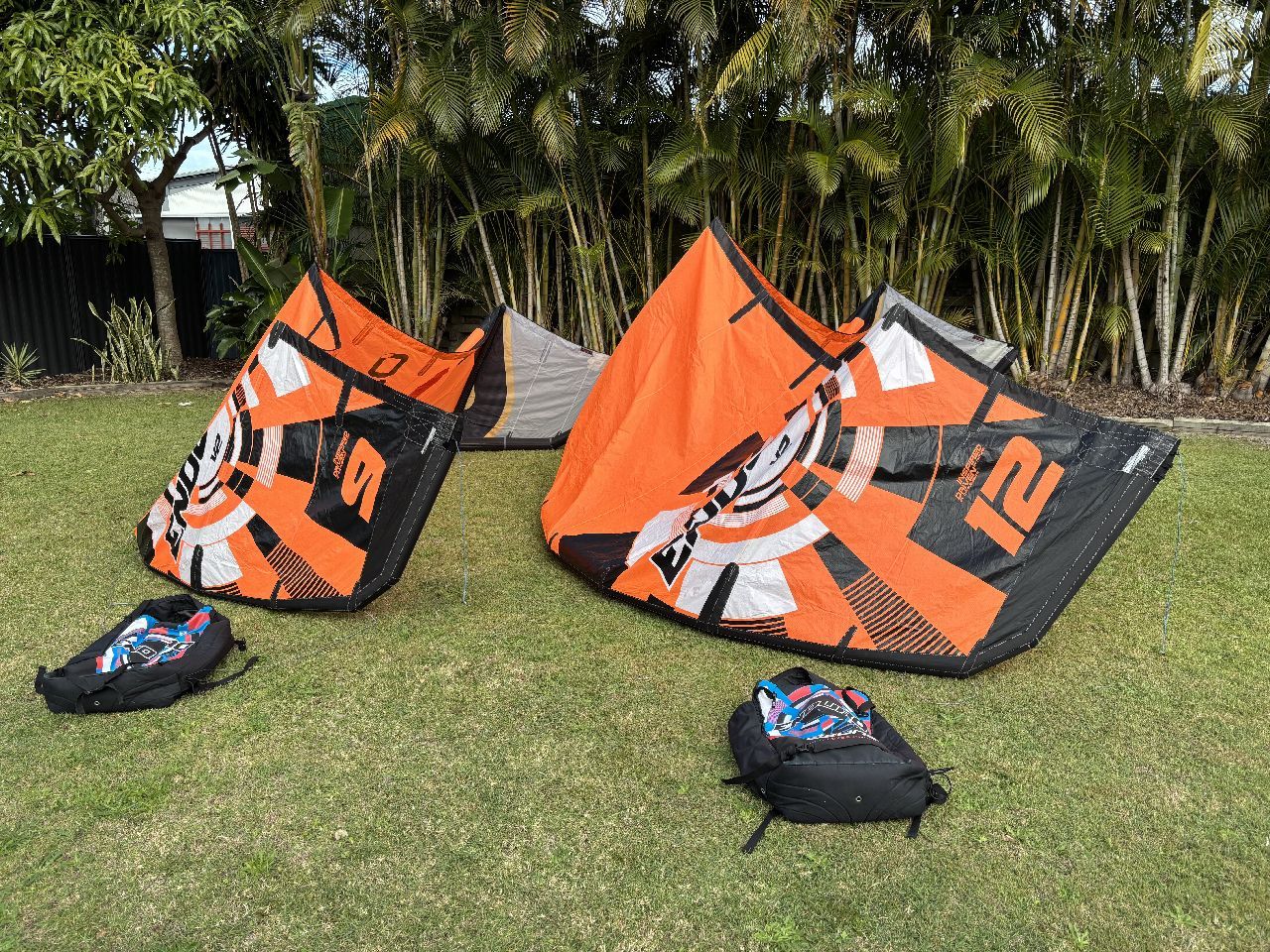 2018 Ozone Enduro V2 12 M & 9M + Contact V4 Bar - Image 1
