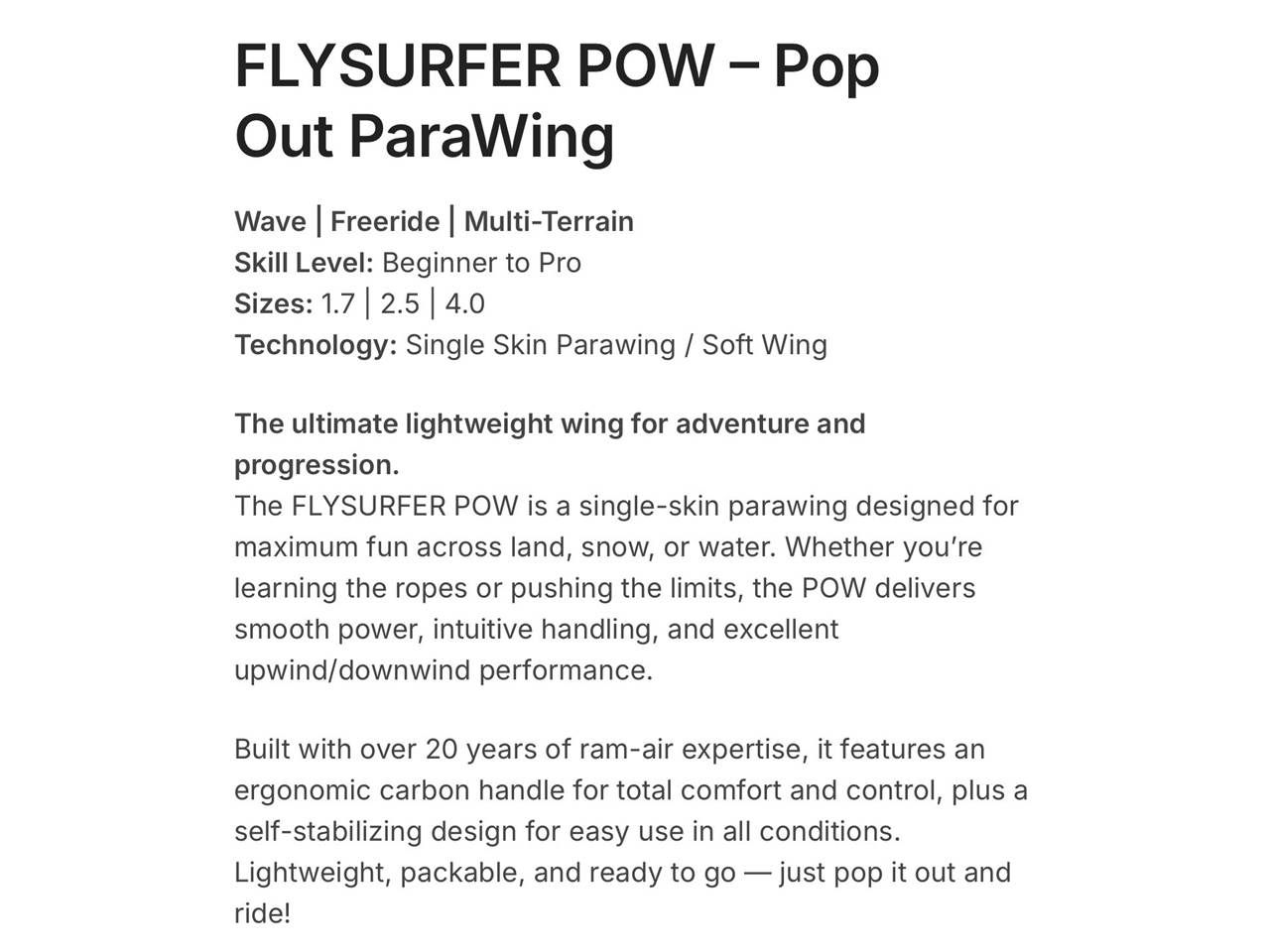 2025 Flysurfer Pow - Image 5