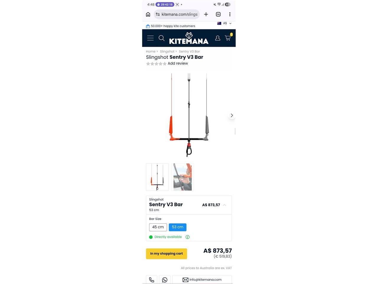 2026 Slingshot Sentry V3 - Image 1