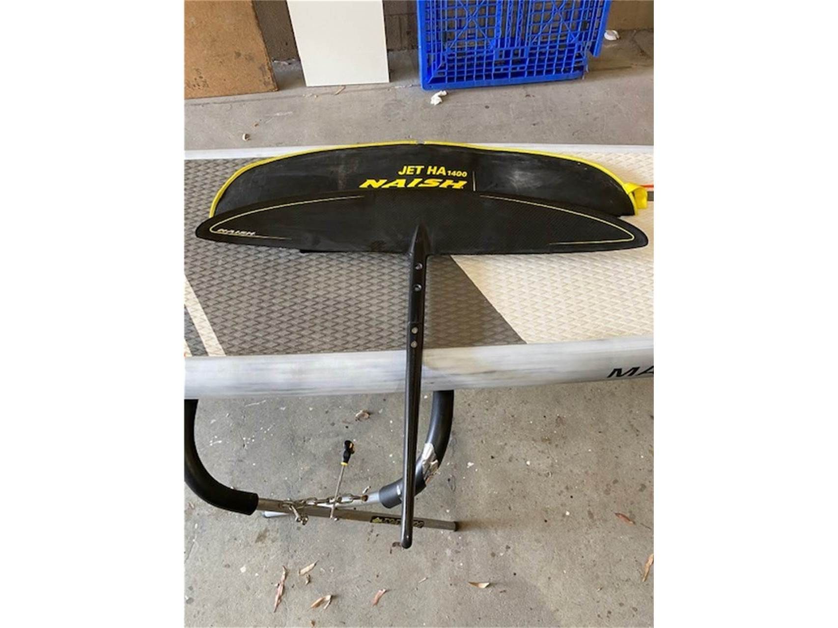 2023 Naish Carbon Foil System 1400Ha With Rear Carb - Image 2