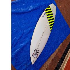 Hog Custom With Free Accessories Square Tail Thruster - 6' 2" - Image 2