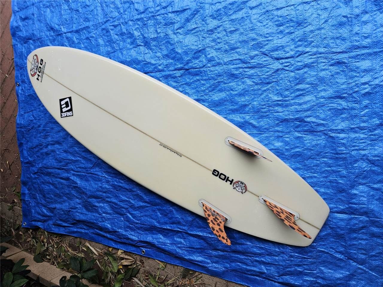 Hog Custom With Free Accessories Square Tail Thruster - Image 4
