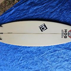 Hog Custom With Free Accessories Square Tail Thruster - 6' 2" - Image 41