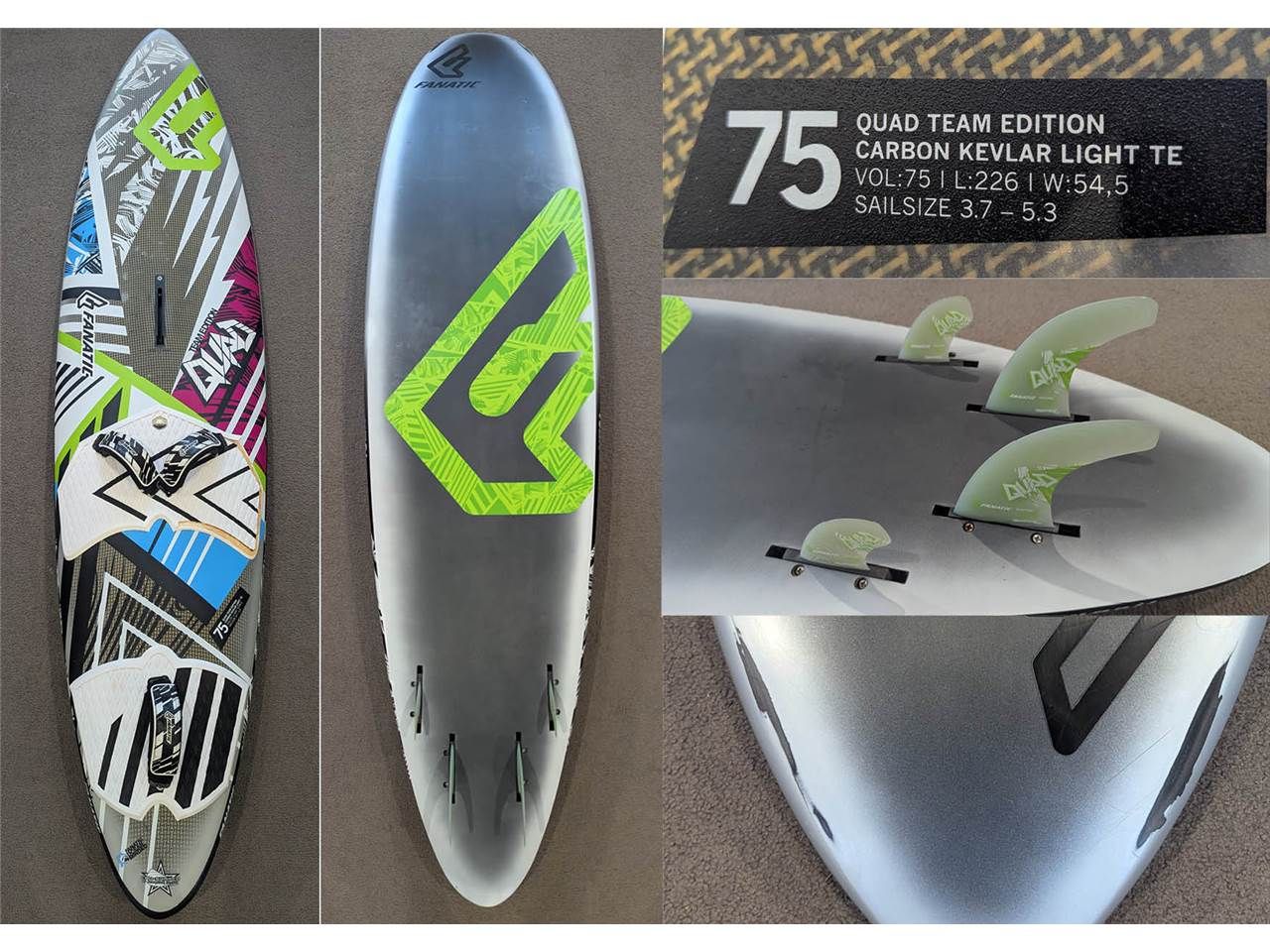 2024 Duotone Grip 3, Fanatic Stubby & Quad, North Sai - Image 3