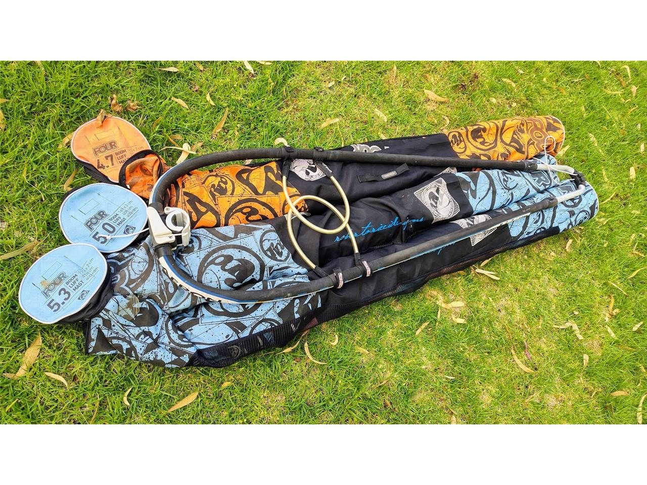2014 RRD Quiver Of 3X Four Batten (Model) Sails W - Image 2