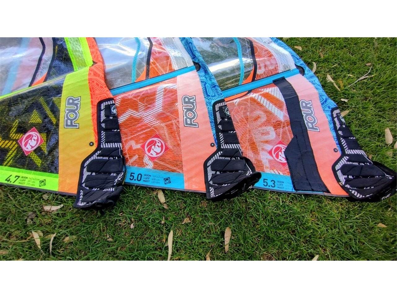 2014 RRD Quiver Of 3X Four Batten (Model) Sails W - Image 7