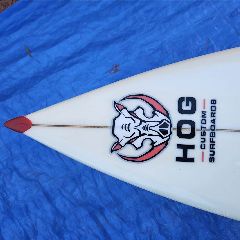 Hog Custom Thruster Square Tail 6 Feet 6 Inches - 6' 6" - Image 1