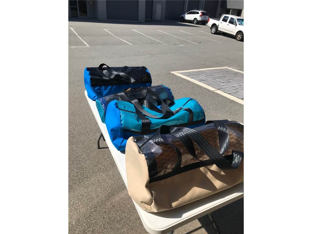 2026 Upcycled Duffle Bags - Image 1