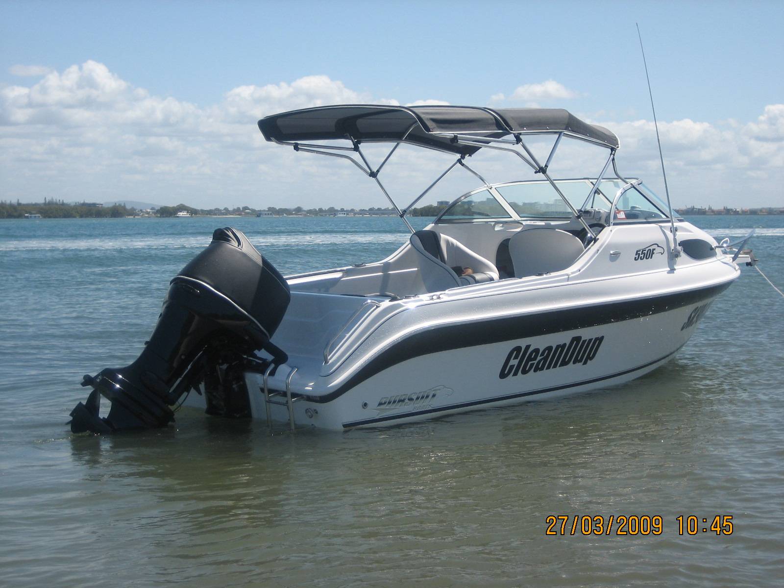 new Pursuit 550F