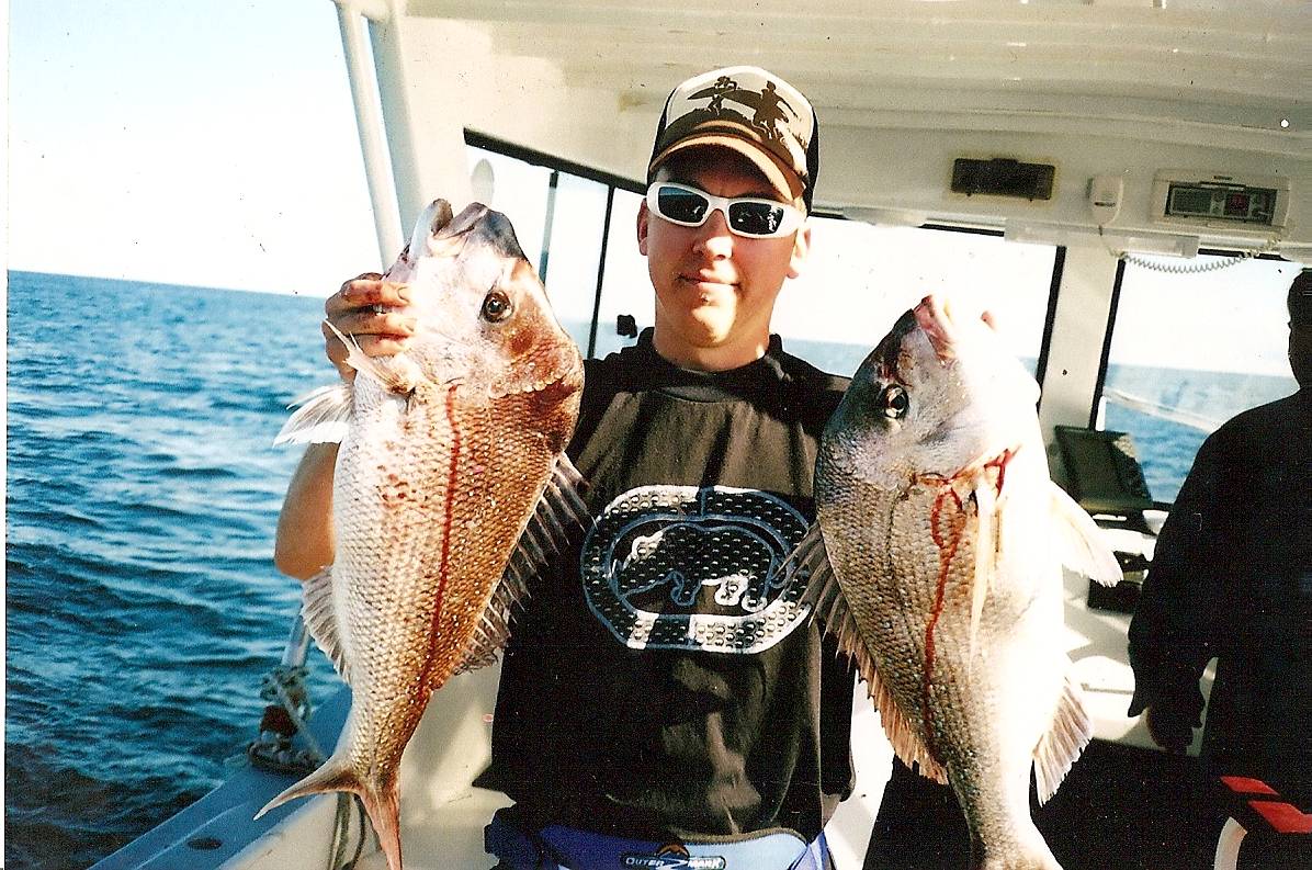 some nice snapper caught on our shark bay trip