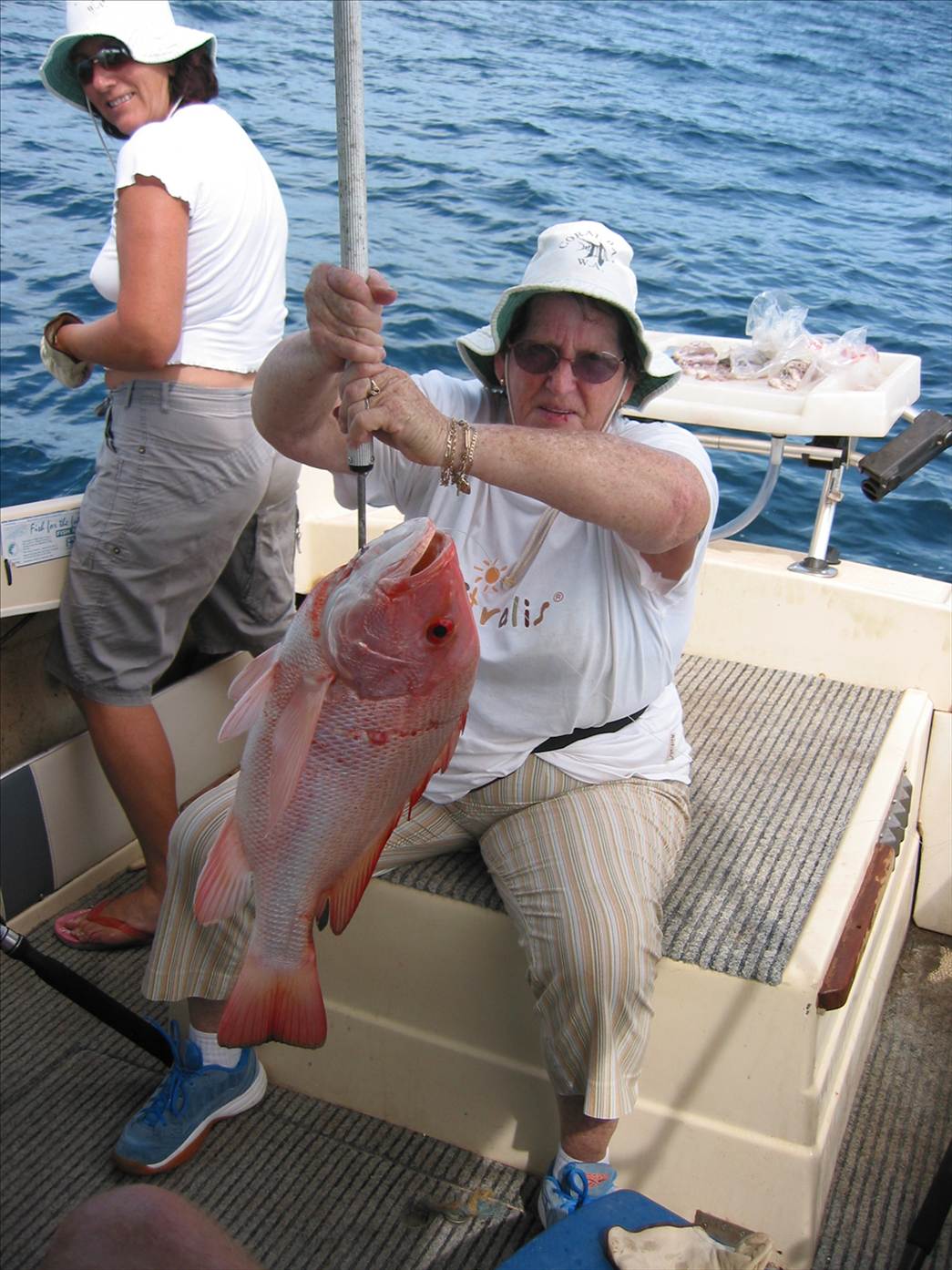 Who said grannies can't catch fish??