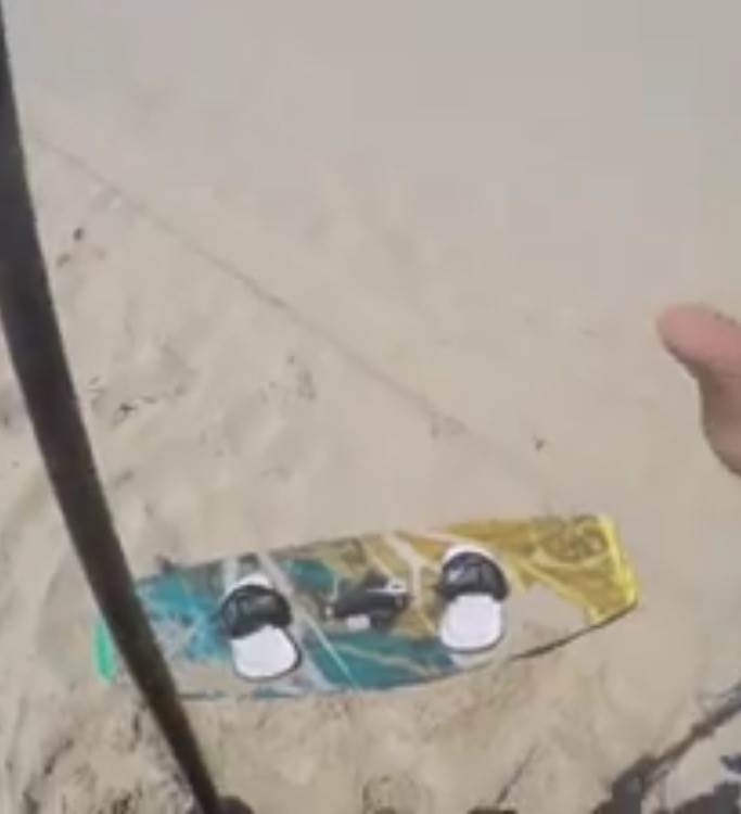 Lost twin tip kite board,