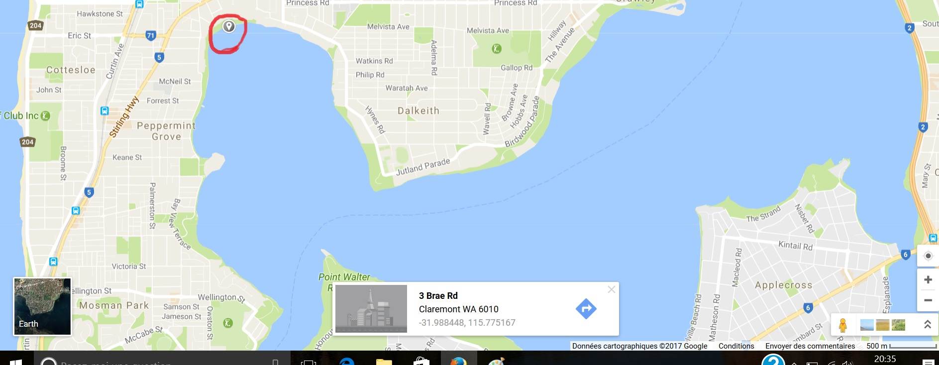 swan river-peppermint grove