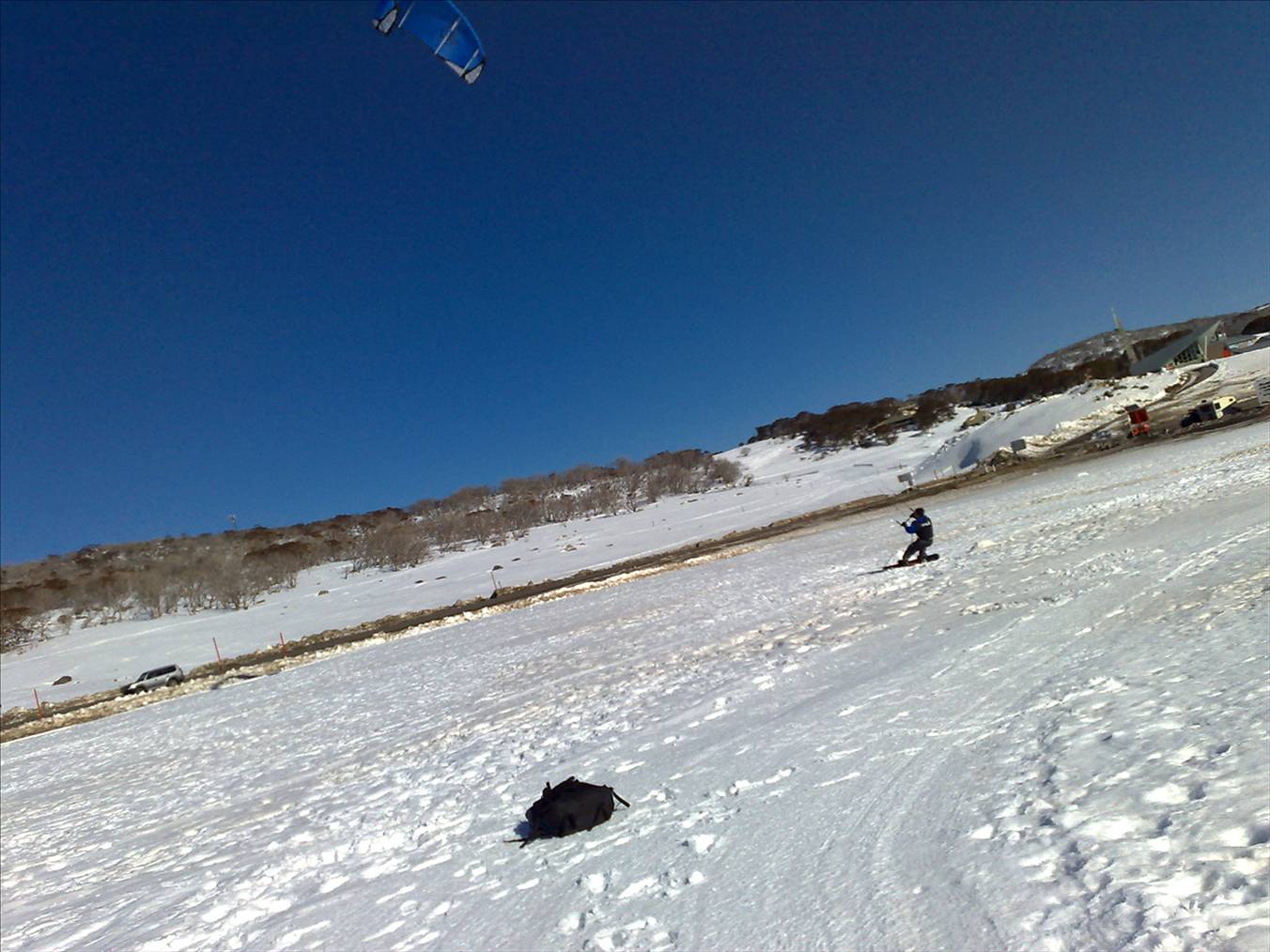 Testing the latest 08 Liquid Force Havoc at the snowy mountains