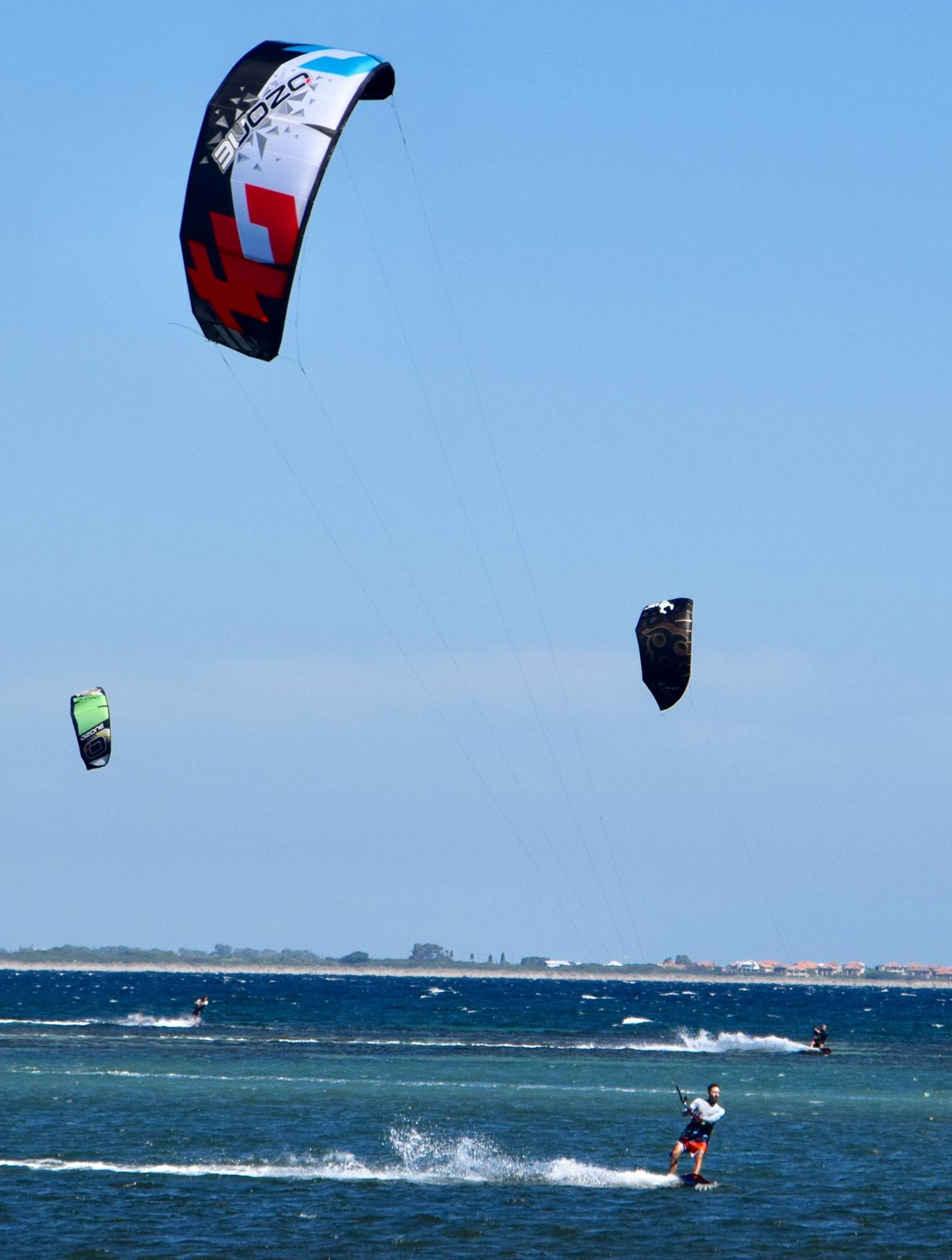 Kitesurfers at Safety Bay 26th February 2017