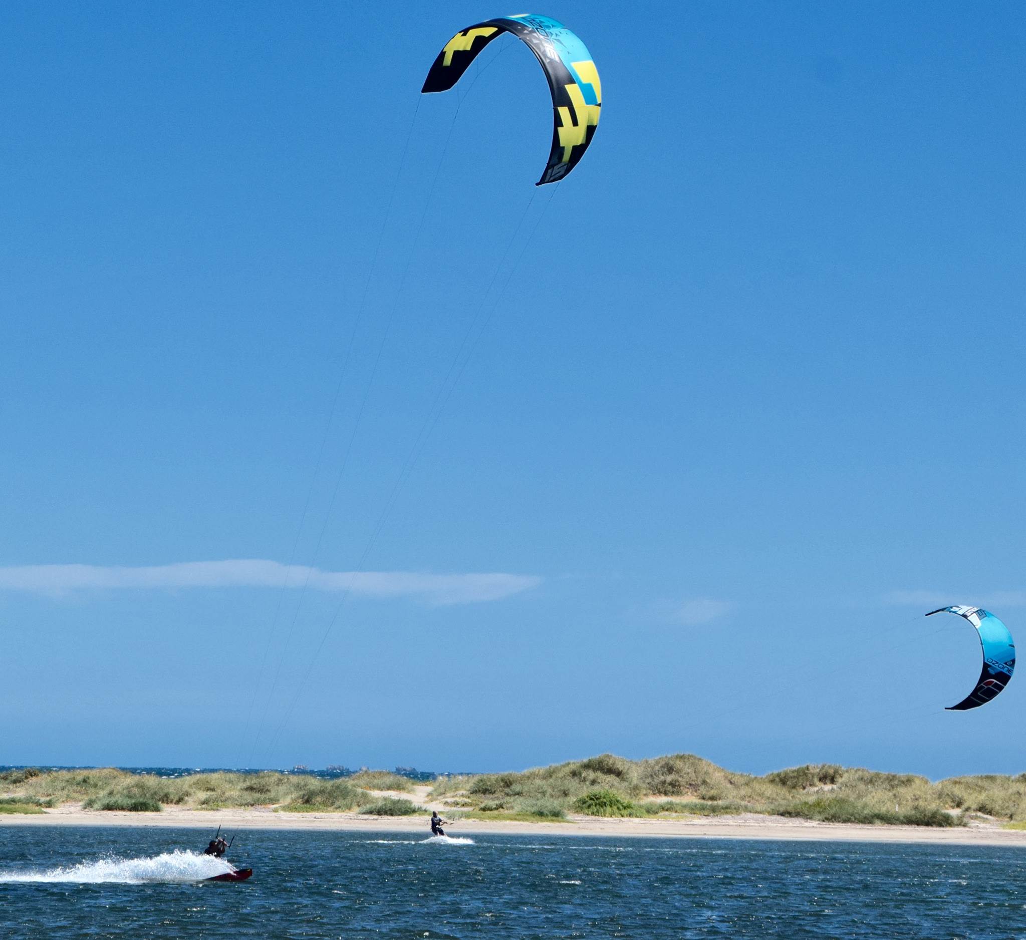 Kitesurfers at Safety Bay 26th February 2017