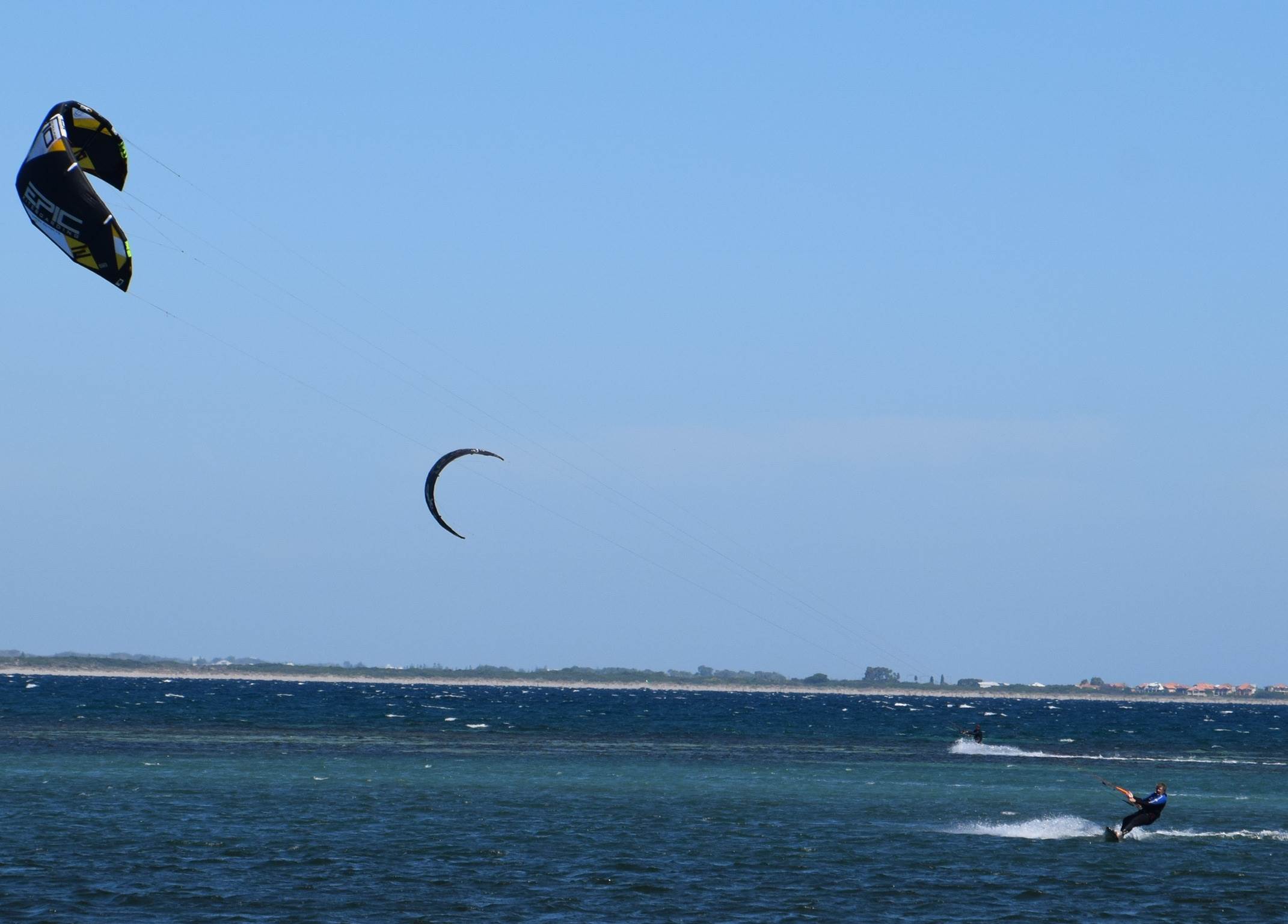 Kitesurfers at Safety Bay 26th February 2017
