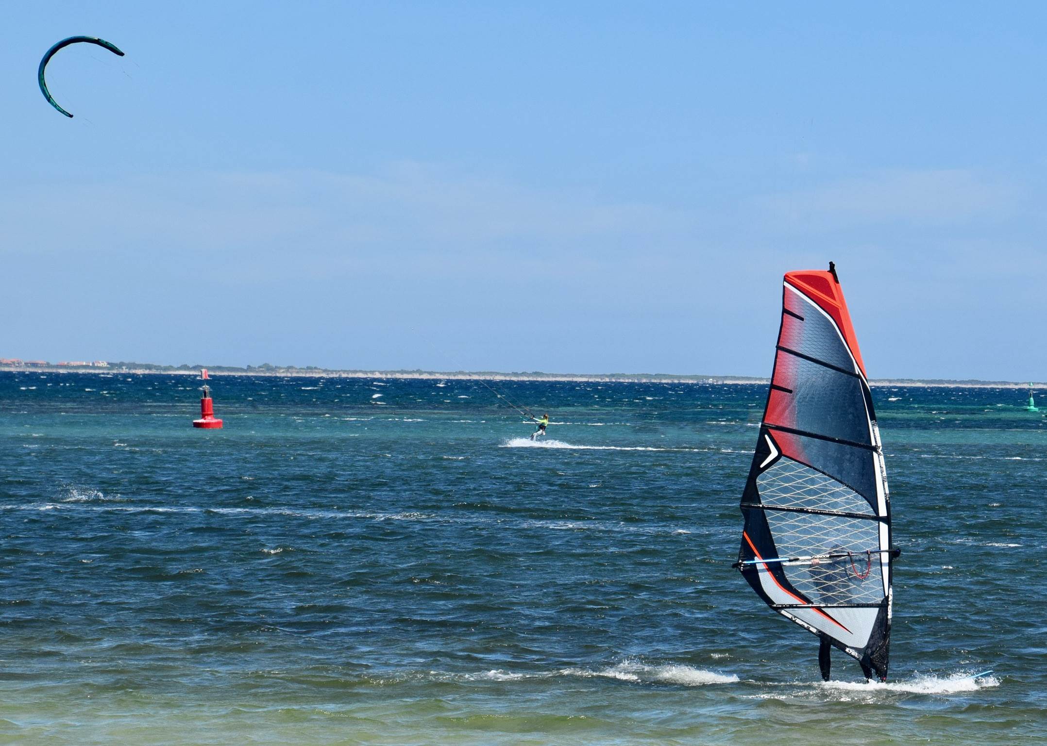 Kitesurfers at Safety Bay 26th February 2017