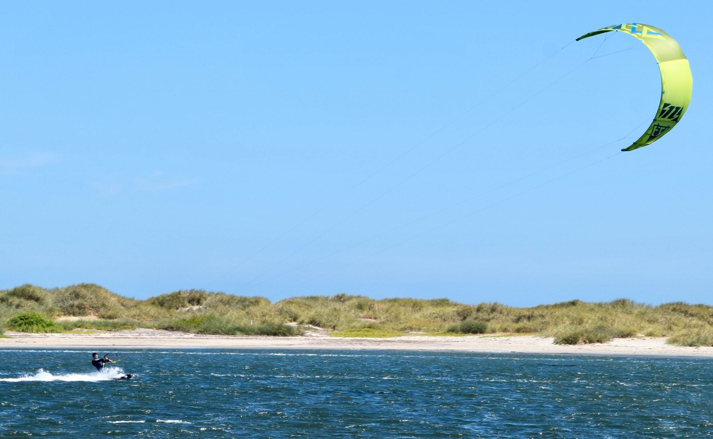 Kitesurfers at Safety Bay 26th February 2017