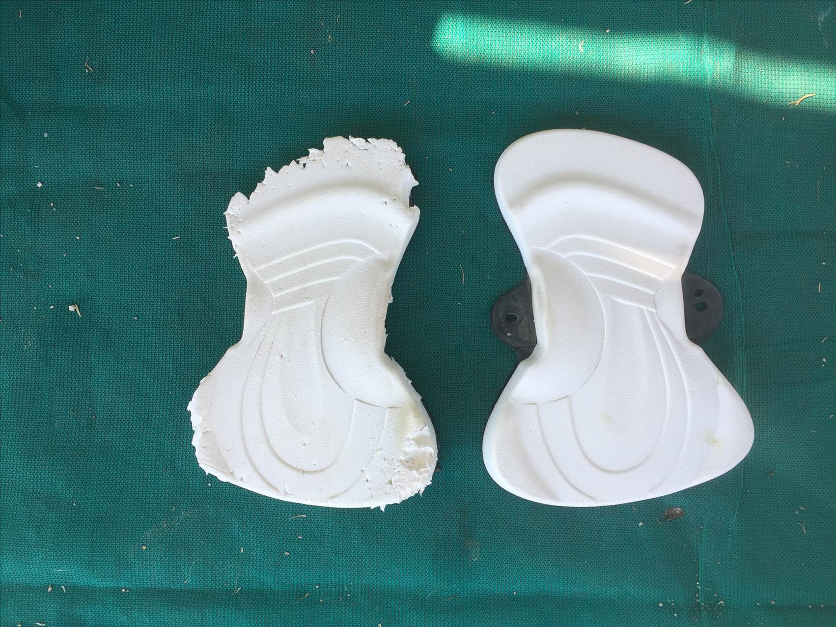 CHEWED FOOTPAD