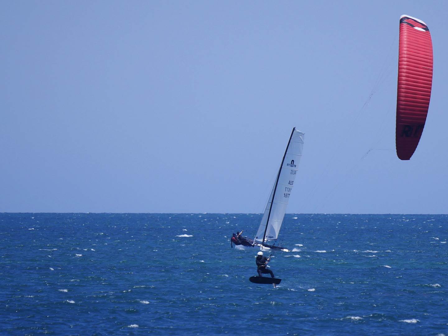 Foiling around Ammo Jetty