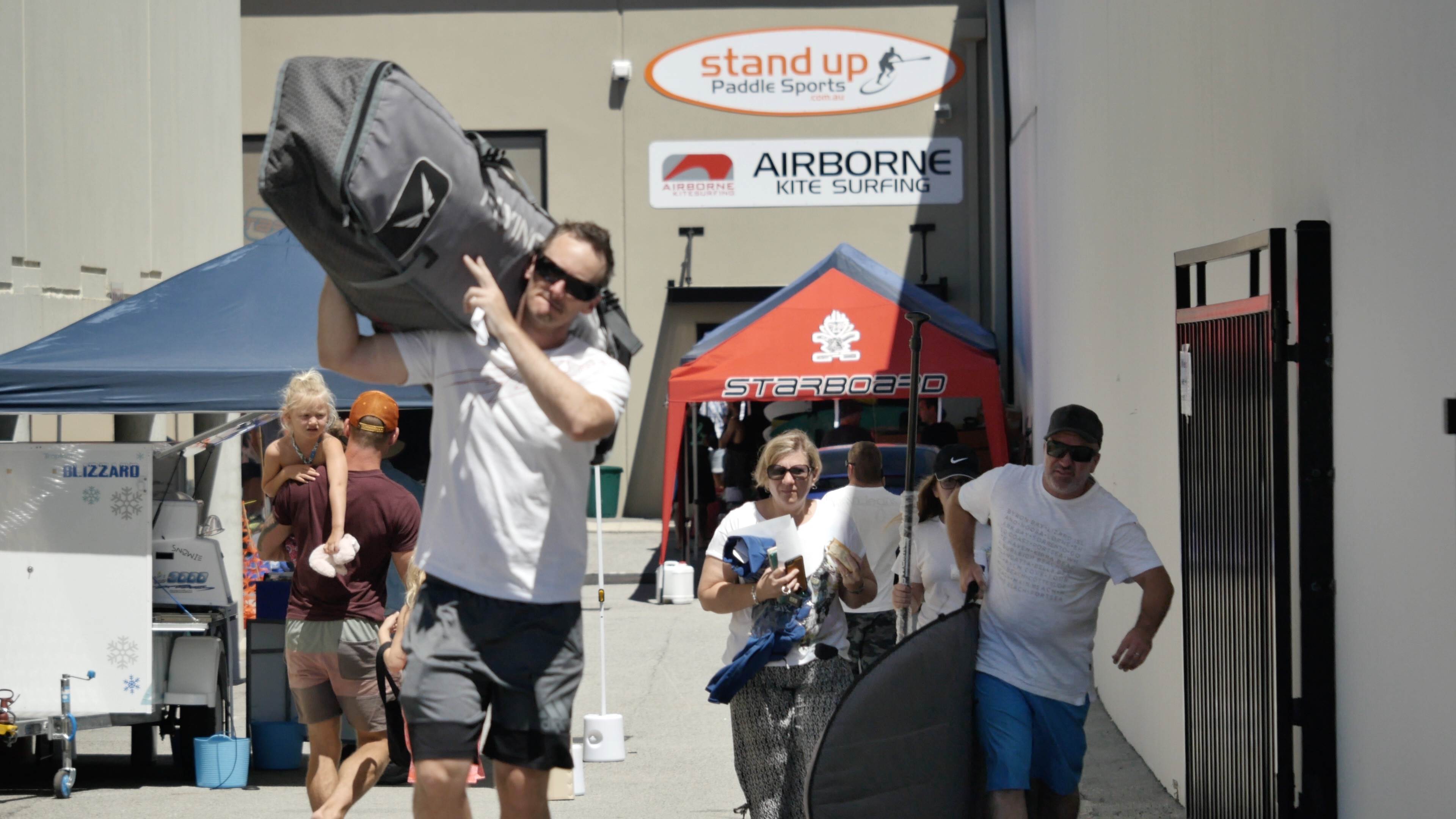 Airborne Kitesurfing Car Park Sale