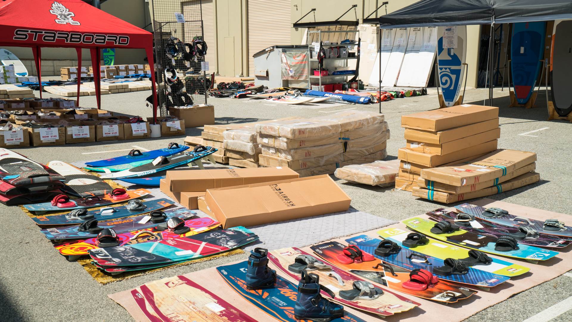 Airborne Kitesurfing Car Park Sale