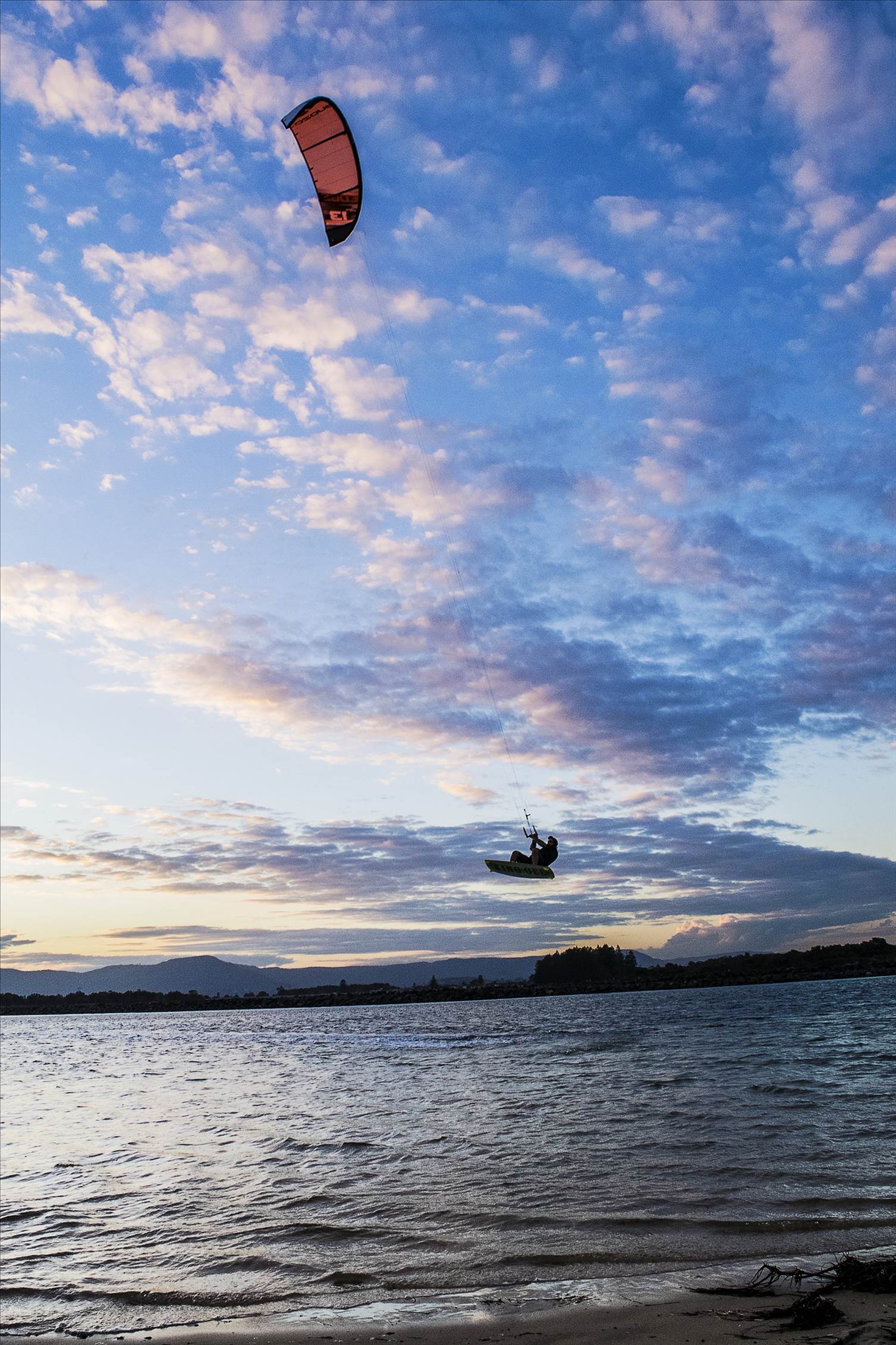 Kite surfing in Windang3-2