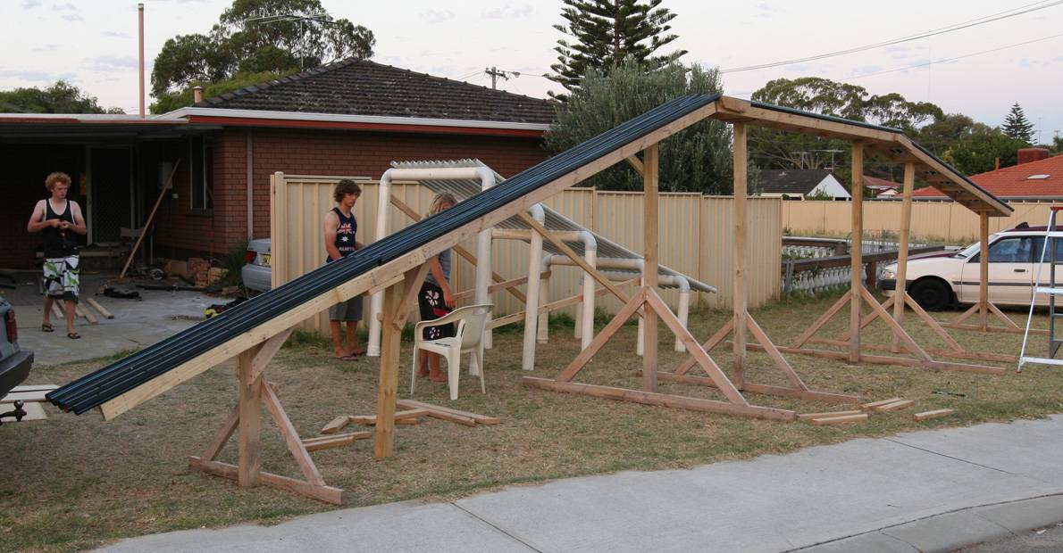 kicker and slider construction