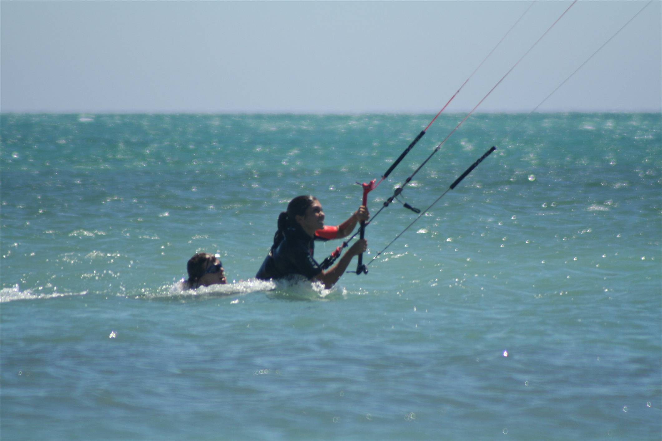 Kite X - Chrissy rescuing Sue