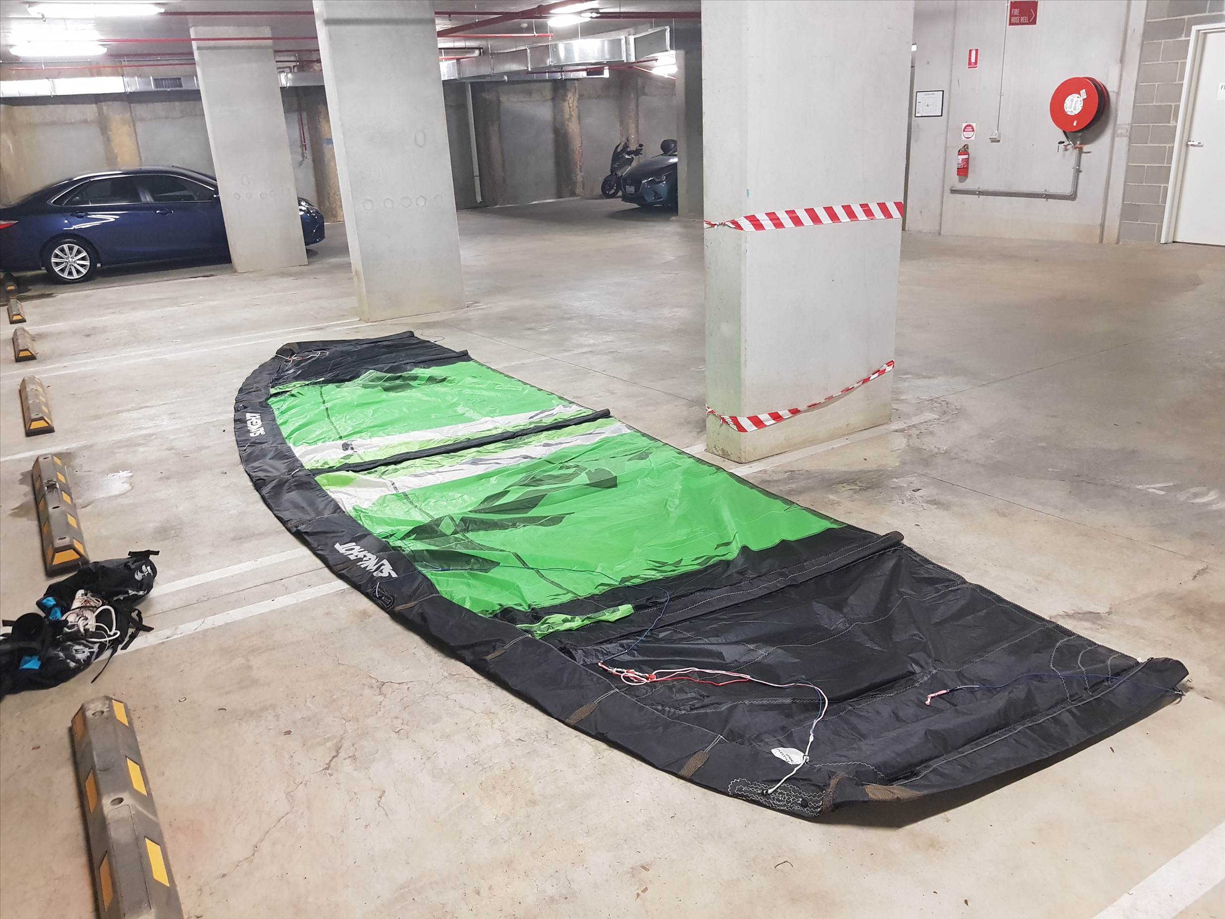 Kite Rip Repaired