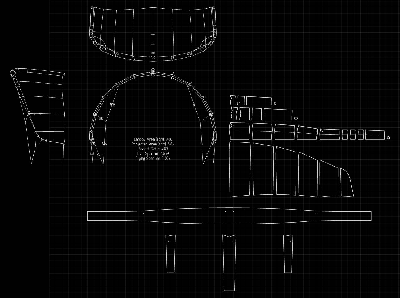 Karoro Kite CAD