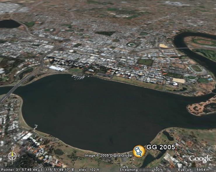 Is this the proposed spot for GG in certain winds?