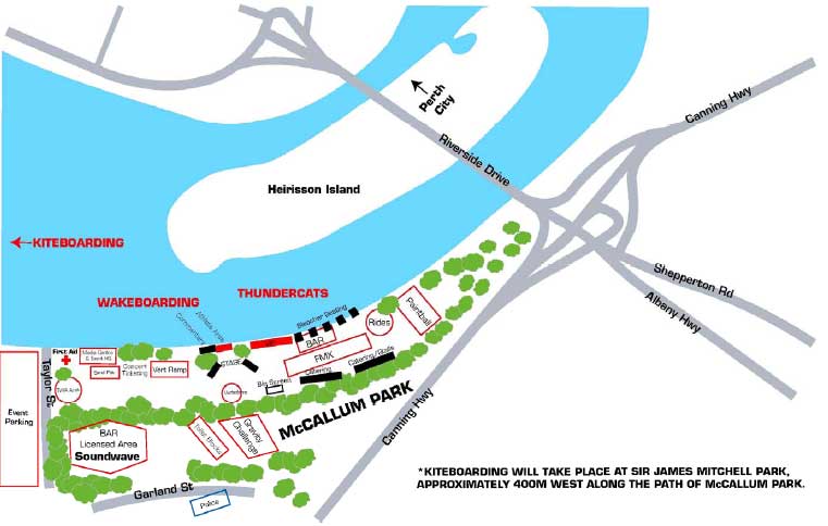 Gravity Games Site Map